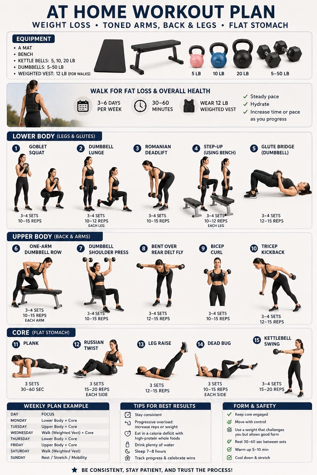 Original at home workout plan